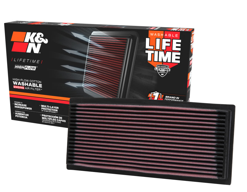 K&N Replacement Air Filter DODGE VIPER V10-8.0L 1992-96 K&N Engineering Air Filters - Drop In  AXOPROS