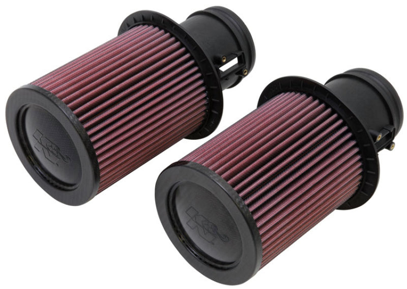 K&N Replacement Air Filter for 09-13 Audi R8 5.2L V10 / 09-13 Lamborghini Gallardo 5.2L V10 K&N Engineering Air Filters - Drop In  AXOPROS