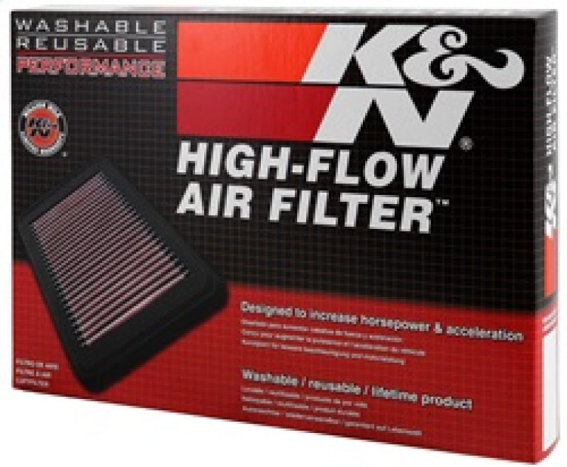 K&N Replacement Air Filter for 11-12 BMW X3 3.0L L6 K&N Engineering Air Filters - Drop In  AXOPROS