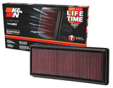 K&N Replacement Air Filter for 12 Fiat 500 1.4L L4 K&N Engineering Air Filters - Drop In  AXOPROS