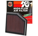 K&N Replacement Air Filter for 13 Dodge Dart 1.4L/2.0L L4 K&N Engineering Air Filters - Drop In  AXOPROS