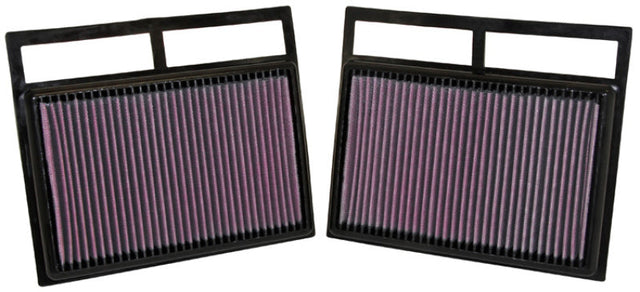 K&N Replacement Air Filter MERCEDES-BENZ CL600 5.5L-V12; 2003 (2 PER BOX) K&N Engineering Air Filters - Drop In  AXOPROS