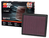 K&N Replacement Air Filter - Panel for 13 Chevrolet Malibu 2.5L/2.0L K&N Engineering Air Filters - Drop In  AXOPROS