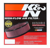 K&N Replacement Air Filter Round 11in OD 9-1/4in ID 6in H K&N Engineering Air Filters - Drop In  AXOPROS
