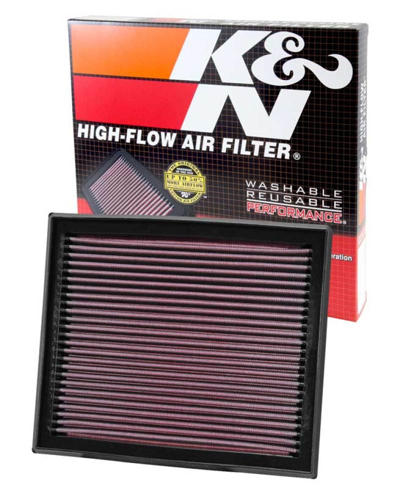 K&N Replacement Air Filter VOLVO S40 2.4L-L5; 2004 K&N Engineering Air Filters - Drop In  AXOPROS