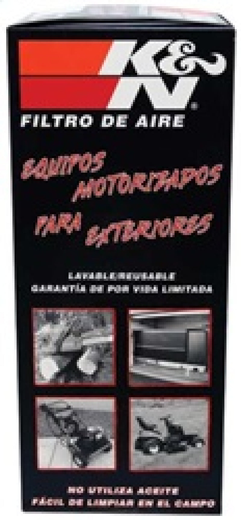 K&N Replacement Industrial Air Filter for Bobcat / Case Intl. / Caterpillar / Hitachi / John Deere K&N Engineering Air Filters - Drop In  AXOPROS