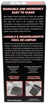 K&N Replacement Industrial Air Filter for Bobcat / Case Intl. / Caterpillar / Hitachi / John Deere K&N Engineering Air Filters - Drop In  AXOPROS