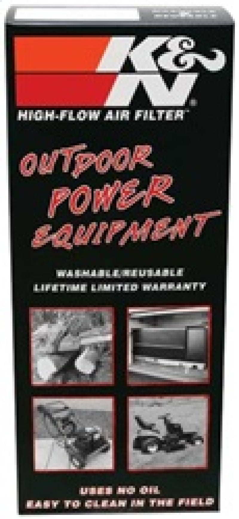 K&N Replacement Industrial Air Filter for Bobcat / Case Intl. / Caterpillar / Hitachi / John Deere K&N Engineering Air Filters - Drop In  AXOPROS