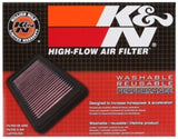 K&N Replacement Panel Air Filter for 2014-2015 Infiniti Q50 3.5L/3.7L V6 (2 Required) K&N Engineering Air Filters - Drop In  AXOPROS