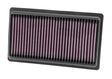 K&N Replacement Panel Air Filter for 2014-2015 Infiniti Q50 3.5L/3.7L V6 (2 Required) K&N Engineering Air Filters - Drop In  AXOPROS