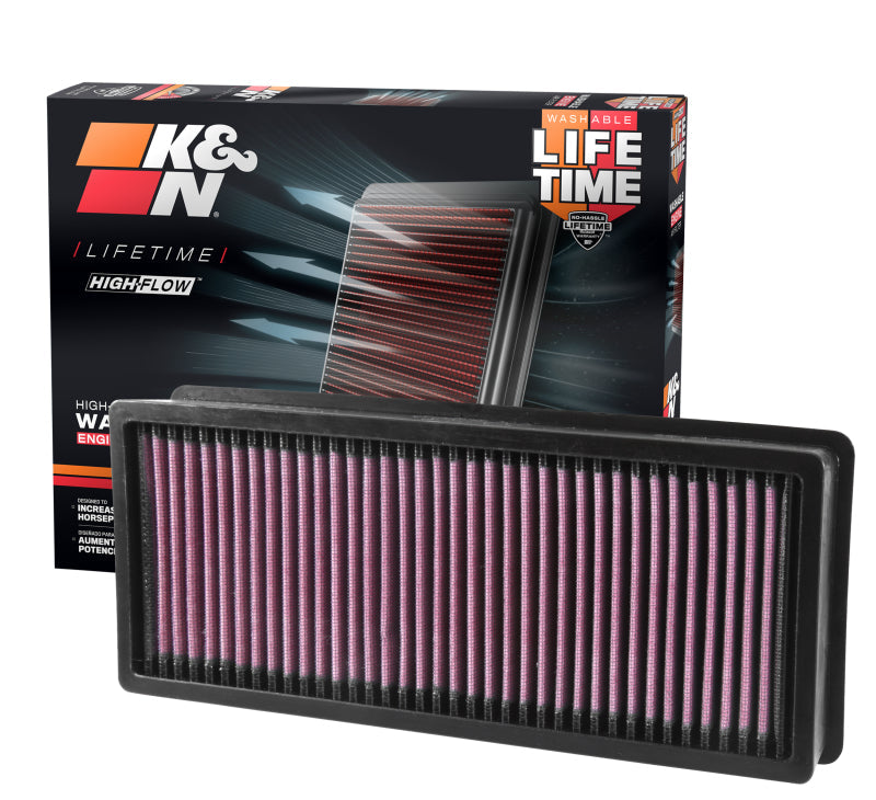 K&N Replacement Panel Air Filter for 2014 BMW 535D L6 3.0L DSL K&N Engineering Air Filters - Drop In  AXOPROS
