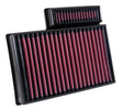 K&N Replacement Panel Air Filter for 2015 Ford Transit 150 3.2L L5 DSL K&N Engineering Air Filters - Drop In  AXOPROS