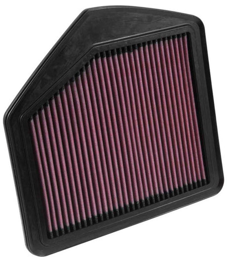K&N Replacement Panel Air Filter for 2015 Hyundai Genesis Sedan 5.0L V8 (Left) K&N Engineering Air Filters - Drop In  AXOPROS