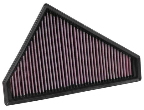 K&N Replacement Panel Air Filter (Left Side) 2014-2015 Jaguar F-Type 3.0L/5.0L K&N Engineering Air Filters - Drop In  AXOPROS