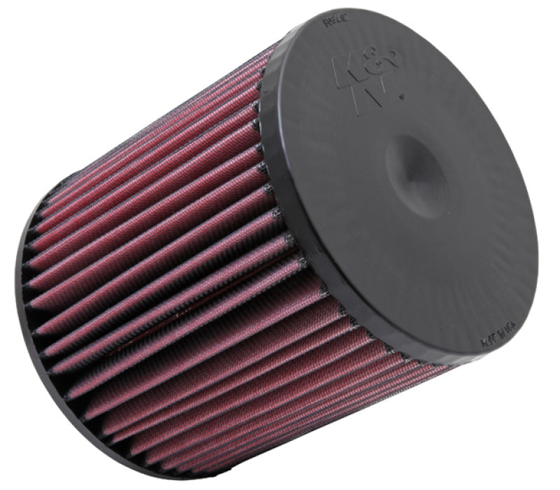 K&N Replacement Round Straight Universal Air Filter for 2010-2015 Audi A8 2.0L/2.5L/3.0L/4.0L/4.2L K&N Engineering Air Filters - Drop In  AXOPROS