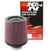 K&N Round Tapered Universal Air Filter 3 inch Flange 6 inch Base 5 inch Top 6 inch Height K&N Engineering Air Filters - Universal Fit  AXOPROS