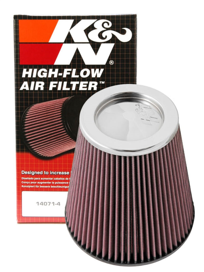 K&N Round Tapered Universal Air Filter 6 inch Flange 7 1/2 inch Base 5 inch Top 7 1/2 inch Height K&N Engineering Air Filters - Universal Fit  AXOPROS