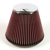 K&N Round Tapered Universal Air Filter 6in Flange ID x 7.5in Base OD x 4.5in Top OD x 6in H K&N Engineering Air Filters - Universal Fit  AXOPROS