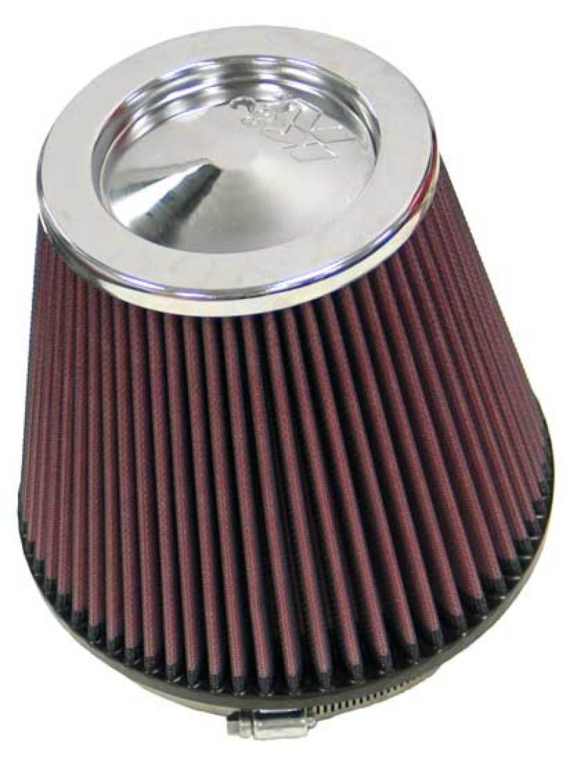 K&N Round Tapered Universal Air Filter 6in Flange ID x 7.5in Base OD x 5in Top OD x 6.5in Height K&N Engineering Air Filters - Universal Fit  AXOPROS
