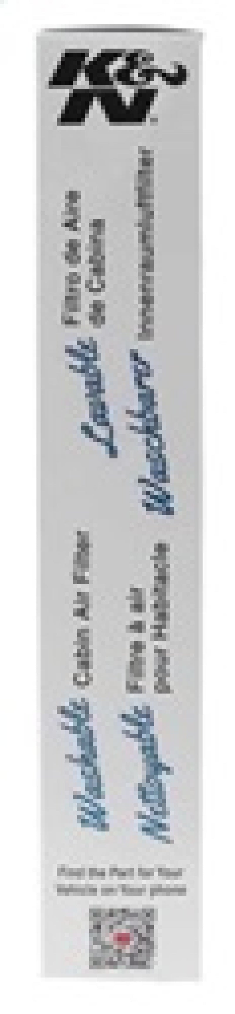 K&N Scion 07-12 Dodge Caliber Cabin Air Filter K&N Engineering Cabin Air Filters  AXOPROS