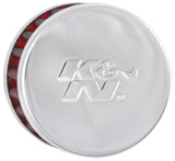 K&N Steel Base Chrome Top Crankcase Vent Filter 1/2in. Vent / 2in. OD / 1-1/2in. Height K&N Engineering Air Filters - Universal Fit  AXOPROS