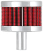 K&N Steel Base Chrome Top Crankcase Vent Filter 1/2in. Vent / 2in. OD / 1-1/2in. Height K&N Engineering Air Filters - Universal Fit  AXOPROS