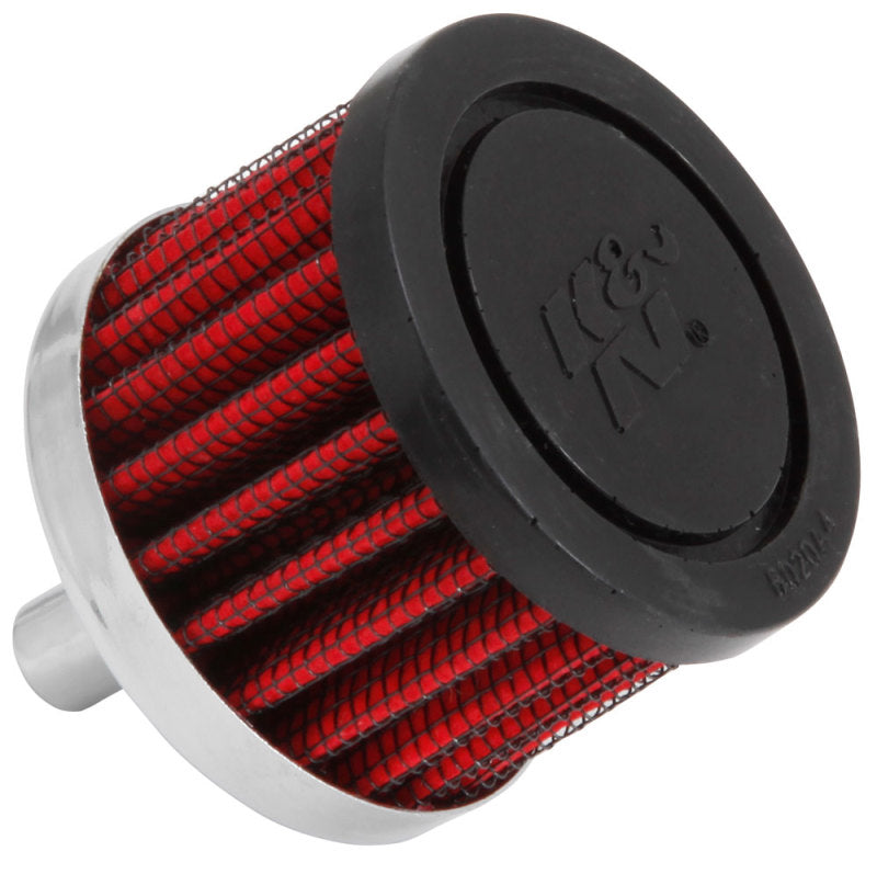 K&N Steel Base Crankcase Vent Filter 0.375in Vent OD x 2in OD x 1.5in Height K&N Engineering Air Filters - Universal Fit  AXOPROS