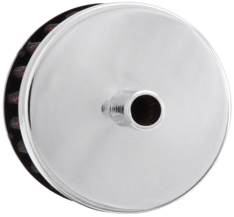 K&N Steel Base Crankcase Vent Filter 0.375in Vent OD x 2in OD x 1.5in Height K&N Engineering Air Filters - Universal Fit  AXOPROS