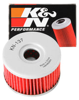 K&N Suzuki 2.375in OD x 1.469in H Oil Filter K&N Engineering Oil Filters  AXOPROS