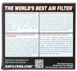 K&N Universal Air Filter - 2-7/16in Flange x 3-1/2in OD x 4in Height K&N Engineering Air Filters - Universal Fit  AXOPROS