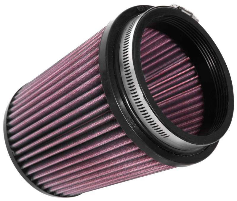 K&N Universal Air Filter 4in Flange / 5-3/8in Base / 4-1/2in Top / 6in Height K&N Engineering Air Filters - Universal Fit  AXOPROS
