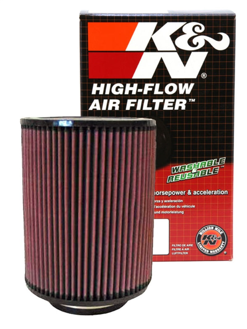 K&N Universal Air Filter 4in Flange ID 7in OD 9in Height K&N Engineering Air Filters - Universal Fit  AXOPROS
