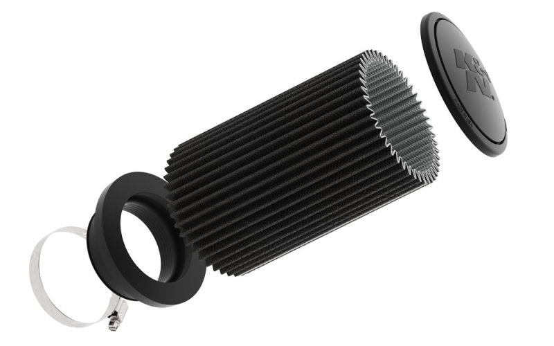 K&N Universal Air Filter (4in. Flange / 6in. Base / 5.25in. Top OD / 9.25in. Height) K&N Engineering Air Filters - Universal Fit  AXOPROS