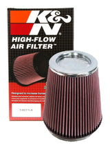 K&N Universal Air Filter 6in Flange ID x 7.5in Base / 5in OD Top x 8in H K&N Engineering Air Filters - Universal Fit  AXOPROS