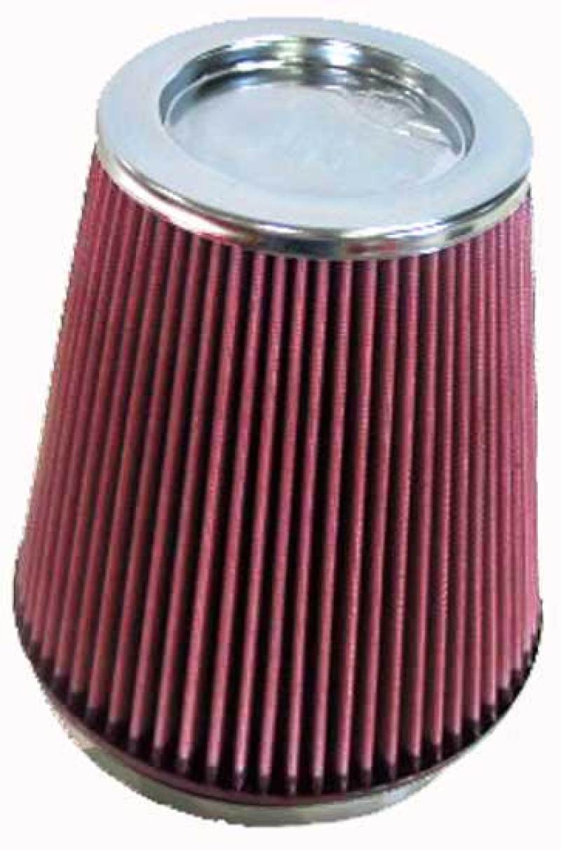 K&N Universal Air Filter 6in Flange ID x 7.5in Base / 5in OD Top x 8in H K&N Engineering Air Filters - Universal Fit  AXOPROS