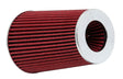 K&N Universal Air Filter Chrome Round Tapered Red - 4in Flange ID x 1.125in Flange Length x 9.5in H K&N Engineering Air Filters - Universal Fit  AXOPROS