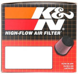 K&N Universal Chrome Filter 1 15/16 inch FLG / 3 inch Base / 2 inch Top / 3 inch Height K&N Engineering Air Filters - Universal Fit  AXOPROS