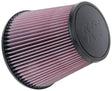 K&N Universal Clamp-On Air Filter 3-7/8in FLG / 7-1/2in B / 5in T / 7in H K&N Engineering Air Filters - Universal Fit  AXOPROS