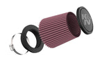 K&N Universal Clamp-On Air Filter 3in FLG /4 1/2in B / 3 1/2in T / 4 3/8in H K&N Engineering Air Filters - Universal Fit  AXOPROS