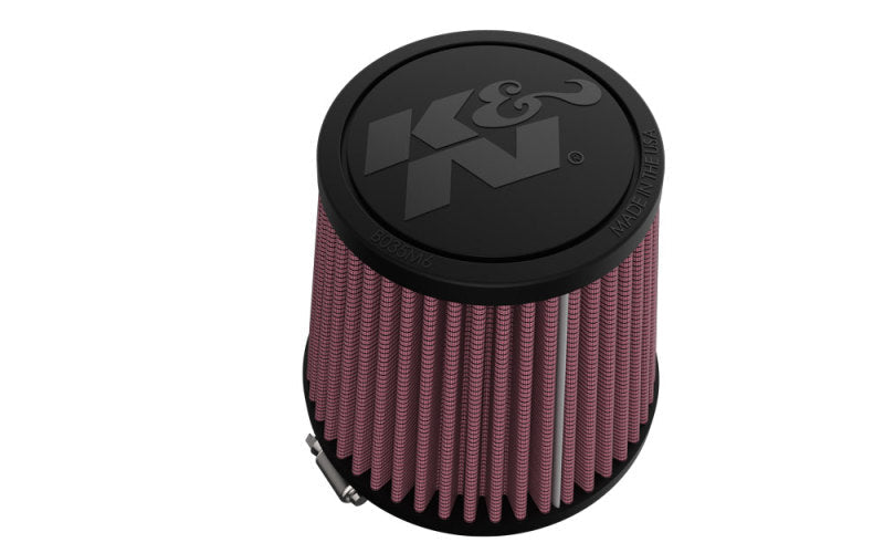 K&N Universal Clamp-On Air Filter 3in FLG /4 1/2in B / 3 1/2in T / 4 3/8in H K&N Engineering Air Filters - Universal Fit  AXOPROS