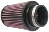 K&N Universal Clamp-On Air Filter 3in FLG 5in B 4in T 6in H K&N Engineering Air Filters - Universal Fit  AXOPROS