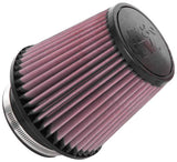 K&N Universal Clamp-On Air Filter 4in FLG / 6-1/2in B / 4-1/2in T / 6in H K&N Engineering Air Filters - Universal Fit  AXOPROS