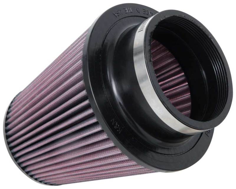 K&N Universal Clamp-On Air Filter 4in FLG / 6-1/2in B / 4-1/2in T / 7in H K&N Engineering Air Filters - Universal Fit  AXOPROS
