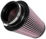 K&N Universal Clamp-On Air Filter 4in FLG / 6-1/2in B / 4-1/2in T / 8in H K&N Engineering Air Filters - Universal Fit  AXOPROS