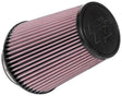 K&N Universal Clamp-On Air Filter 4in FLG / 6-1/2in B / 4-1/2in T / 8in H K&N Engineering Air Filters - Universal Fit  AXOPROS