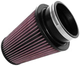 K&N Universal Clamp-On Air Filter 4in FLG / 6in B / 4in T / 7in H K&N Engineering Air Filters - Universal Fit  AXOPROS