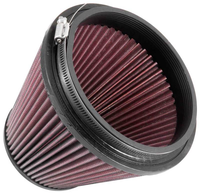 K&N Universal Clamp-On Air Filter 6in Flange / 7-1/2in Base / 4-1/2in Top / 6in Height K&N Engineering Air Filters - Universal Fit  AXOPROS