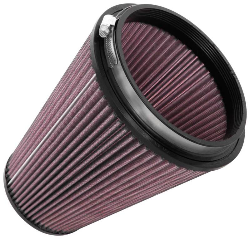 K&N Universal Clamp-On Air Filter 6in FLG / 7-1/2in B / 4-1/2in T / 9in H K&N Engineering Air Filters - Universal Fit  AXOPROS