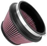 K&N Universal Clamp-On Air Filter 6in FLG / 7-1/2in B / 5-1/8in T / 4in H K&N Engineering Air Filters - Universal Fit  AXOPROS