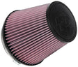 K&N Universal Clamp-On Air Filter 6in FLG / 7-1/2in B / 5in T / 6-1/2in H K&N Engineering Air Filters - Universal Fit  AXOPROS